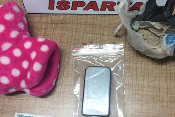 Bebek patiğine eroin yakalandı