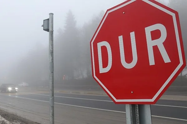 Bolu Dağı'nda yoğun sis