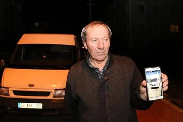 Çalındı sandığı aracı arka sokakta bulundu