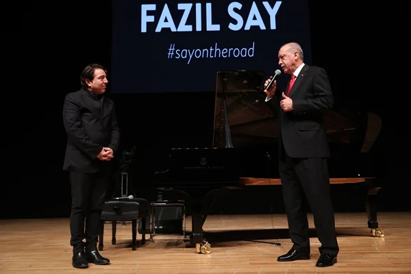 Cumhurbaşkanı Erdoğan, Fazıl Say konserinde