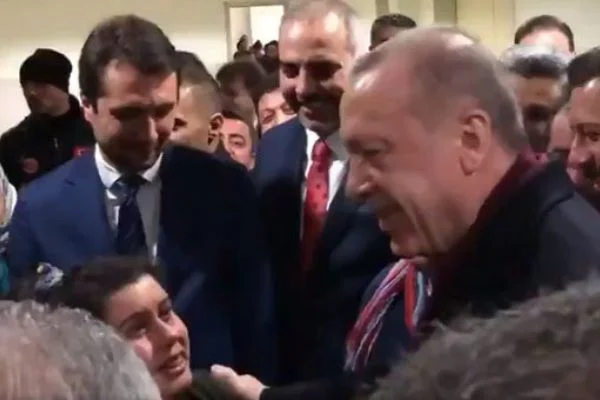 Cumhurbaşkanı Erdoğan'ı gülümseten diyalog