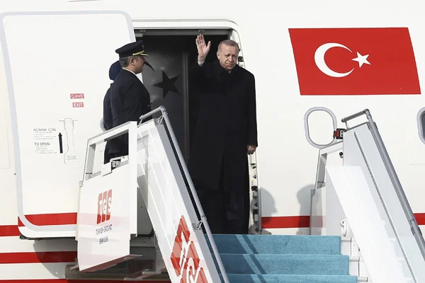 Cumhurbaşkanı Erdoğan Rusya'ya gitti