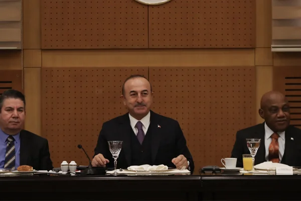 Dışişleri Bakanı Çavuşoğlu Afrikalı Büyükelçilerle bir araya geldi
