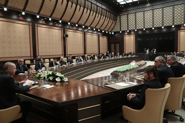 Erdoğan sinema sektörü temsilcilerini kabul etti