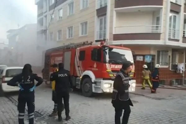 Esenyurt'taki yangında 7 kişi kurtarıldı