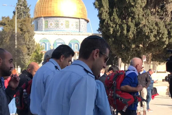 Eski İsrail askerlerinden Mescid-i Aksa'ya baskın