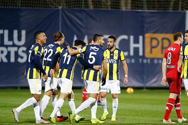 Fenerbahçe'den gollü prova