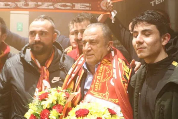 Galatasaray kafilesi Bolu'da