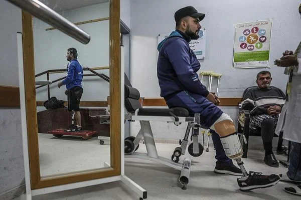 Gazze'deki protez merkezi Filistinlilere umut oldu