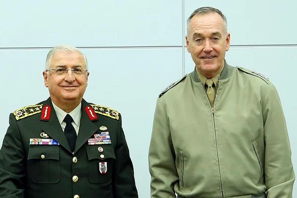 Genelkurmay Başkanı Güler, ABD'li mevkidaşı ile görüştü