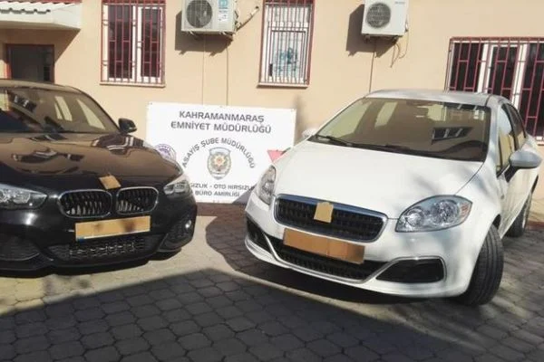 INTERPOL'ün aradığı araç Kahramanmaraş'ta bulundu