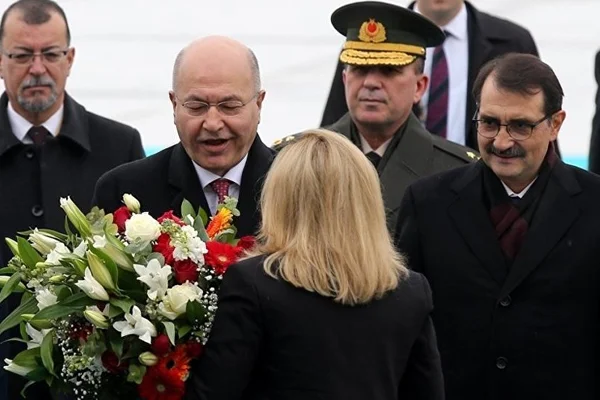 Irak Cumhurbaşkanı Salih Ankara'da