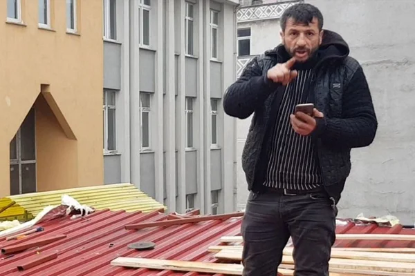 İşçiden 'Can güvenliğini aldın mı?' sorusuna tepki: Bizi durdururlarsa ben de seni durdururum