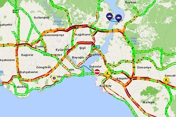 İstanbul'da karne trafiği