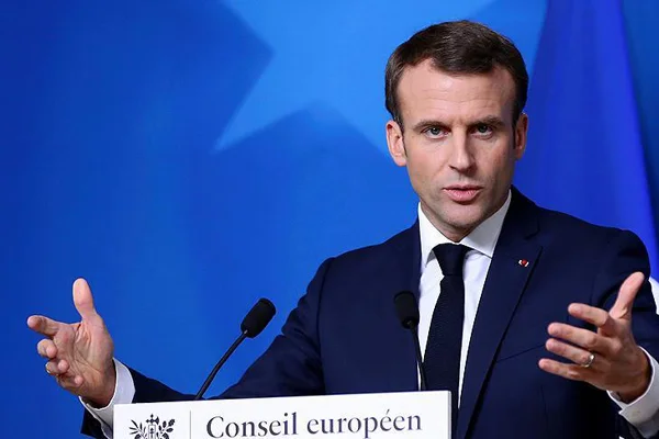 Macron'dan sarı yeleklilere tepki