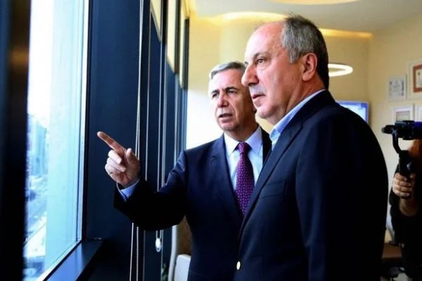 Mansur Yavaş, Muharrem İnce ile bir araya geldi