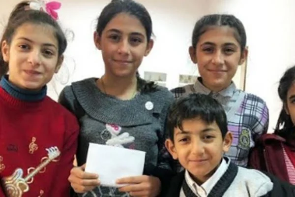 Minik yürekler, Yemen için kapı kapı dolaştı
