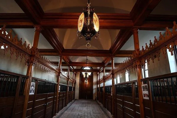 Osmanlı'nın at kültürünü yansıtan 'Ahır Köşkü' restore edildi