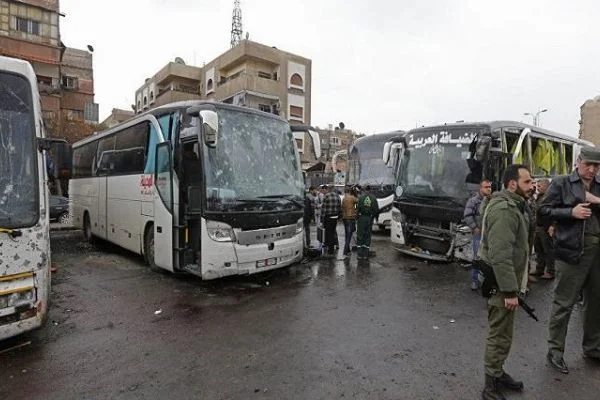 Şam'da şiddetli patlama meydana geldi