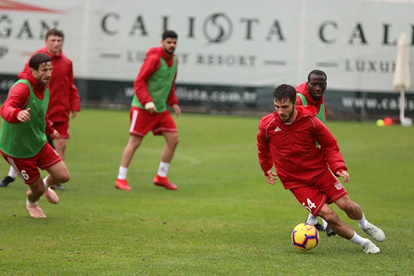 Sivasspor'da ikinci yarı hazırlıkları devam ediyor
