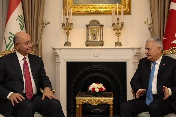 TBMM Başkanı Yıldırım, Irak Cumhurbaşkanı Salih'le görüştü