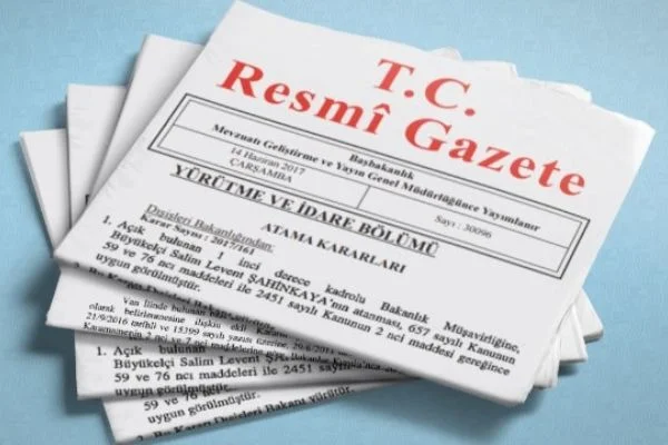 Aden Körfezi Tezkeresi Resmi Gazete'de yayımlandı