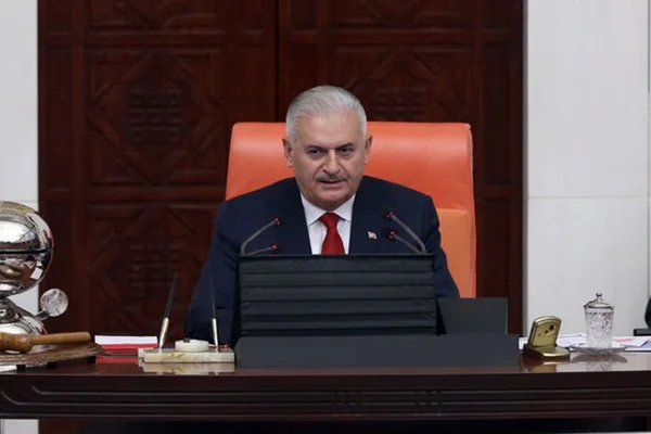 Binali Yıldırım'dan veda yemeği
