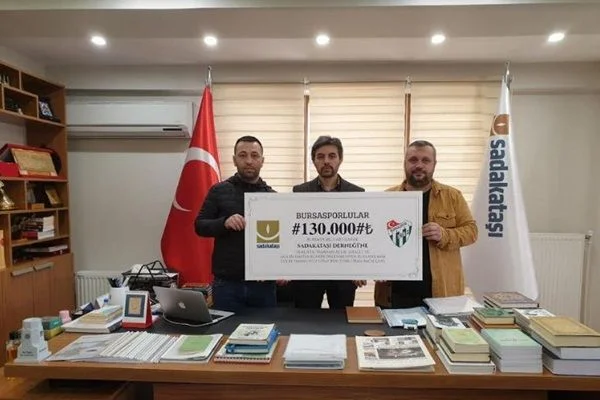Bursaspor taraftarlarından Yemen'e yardım