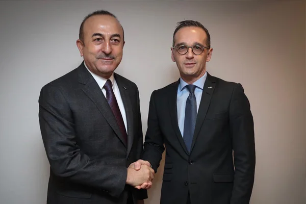 Çavuşoğlu, Alman mevkidaşı ile görüştü