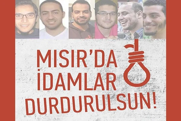 Fatih'te, "Mısır'da idamlar durdurulsun" etkinliği