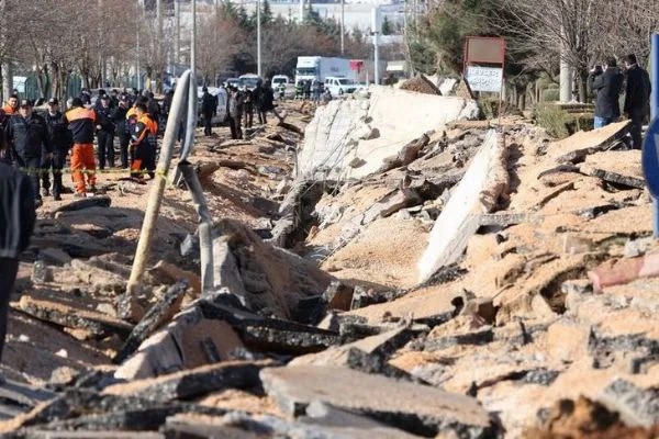 Gaziantep'in Şahinbey İlçesinde doğalgaz patlaması