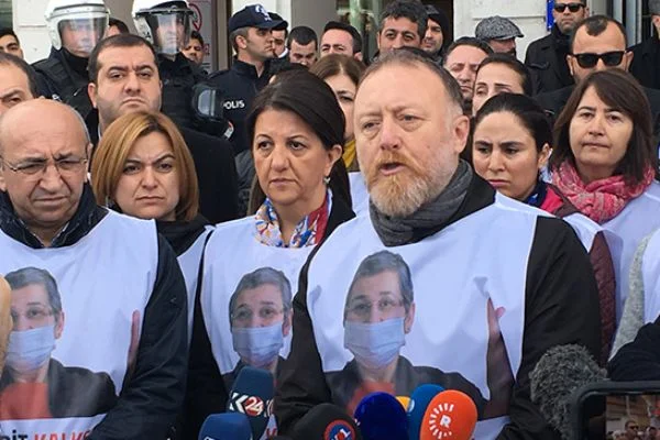 HDP'li milletvekillerinin yürüyüşüne izin verilmedi