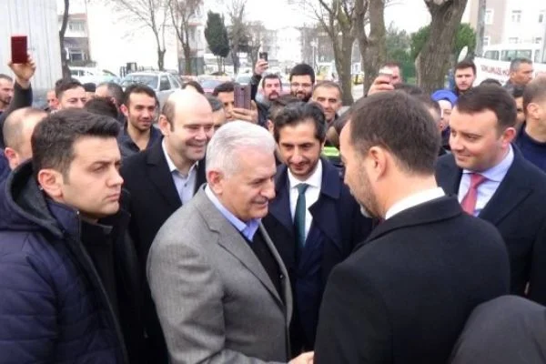 İBB Adayı Binali Yıldırım, Silivri'de Cumhur İttifakı Adayı için destek istedi