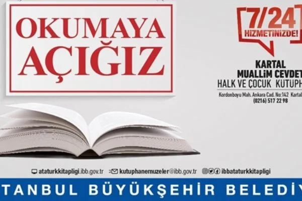 İBB'den iki yeni 'Hiç Kapanmayan Kütüphane'