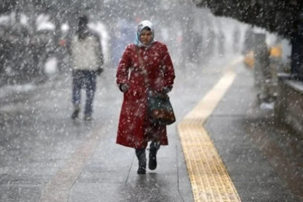 İstanbul'a kar geliyor