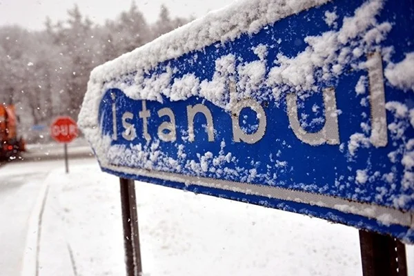 İstanbul'a kar geliyor