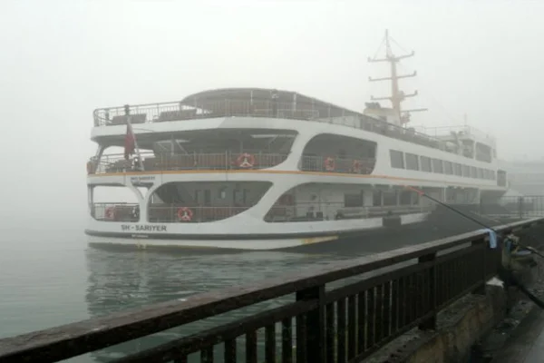 İstanbul'da bazı vapur seferleri iptal