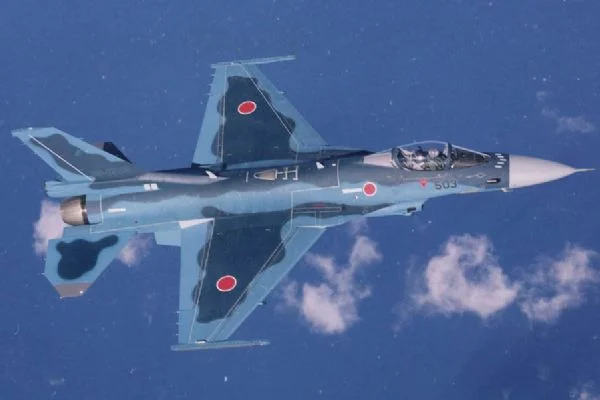 Japonya'da savaş uçağı düştü