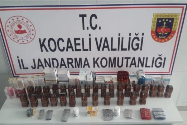 Kocaeli'de 7 bin 253 uyuşturucu hap ele geçirildi