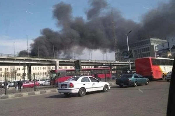 Mısır'da tren istasyonunda yangın: 25 ölü, 40 yaralı