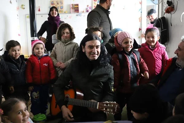Murat Kekilli Suriye'de sığınmacı kamplarını ziyaret etti