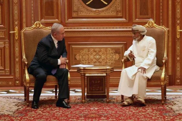 Netanyahu ve Umman Dışişleri Bakanı görüşmesi