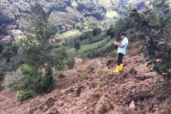 Ordu'da heyelan riski