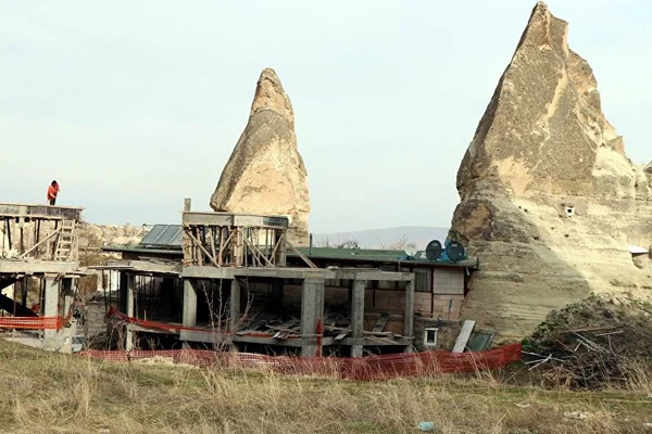 Peri bacalarındaki otel inşaatı ile ilgili yeni gelişme