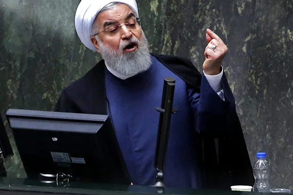 Ruhani'den ABD'ye sert sözler: Terörün kaynağı ABD ve İsrail'dir