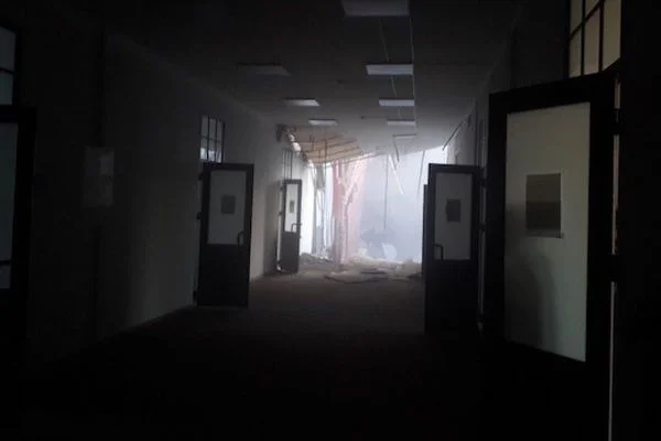 Rusya'da Üniversitenin bir kısmında çökme oldu