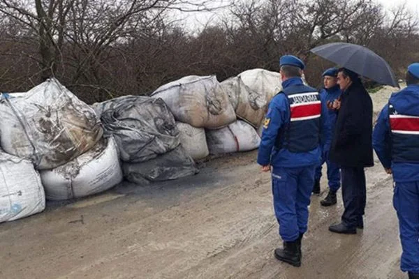 Tekirdağ'da sahipsiz atıklar