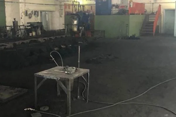 Teknik Lisenin atölyesinde ders esnasında patlama