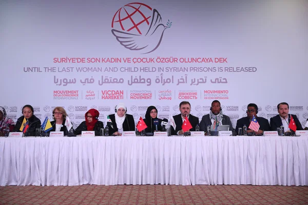 Vicdan Hareketi: Suriye'de tutuklu kadın ve çocuklar pazarlık konusu yapılmadan serbest bırakılmalı