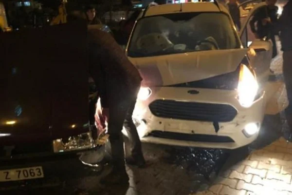 AK Partili Belediye Başkanı kaza yaptı